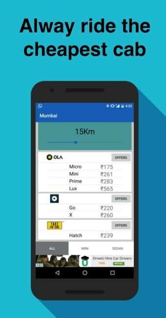 Cabs for ola uber tfs meru скриншот 3