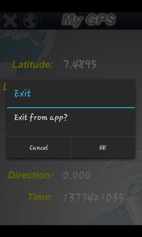 My GPS 1 تصوير الشاشة