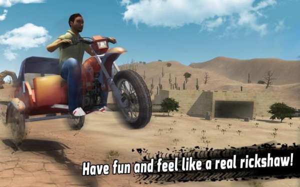 Chingchi Rikshaw Offroad Sim скриншот 1