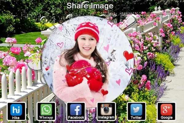 Garden Photo Frame скриншот 1