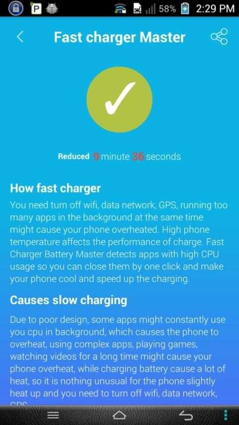 Fast Charging Master 1 تصوير الشاشة