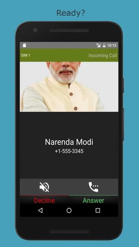Prank Call From Narendra Modi screenshot 2