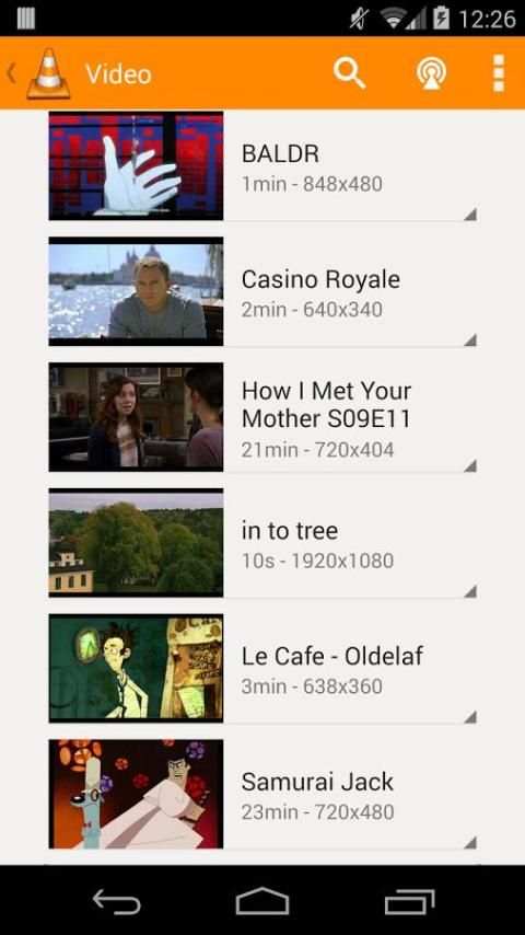 VLC for Android beta screenshot 5