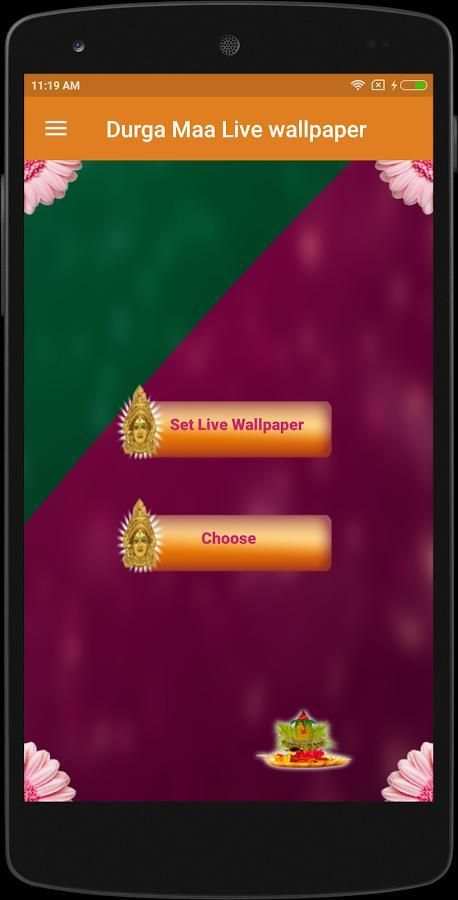 Goddess DurgaMaa LiveWallpaper screenshot 1