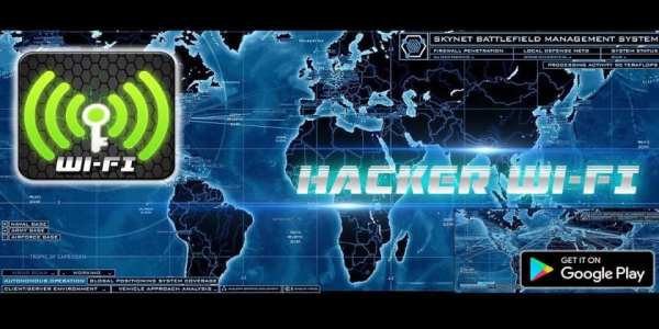 Wifi hacker password simulator screenshot 1