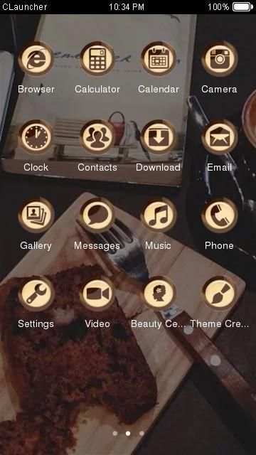 Best Cake Theme C Launcher screenshot 3