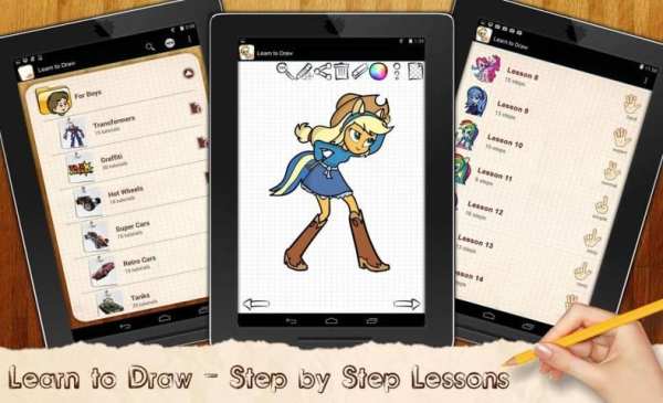 Draw for Equestrian Girl screenshot 3
