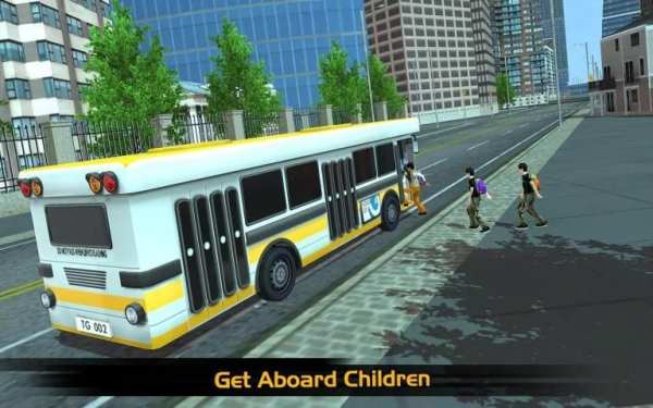 School Bus Simulator 2017 स्क्रीनशॉट 4