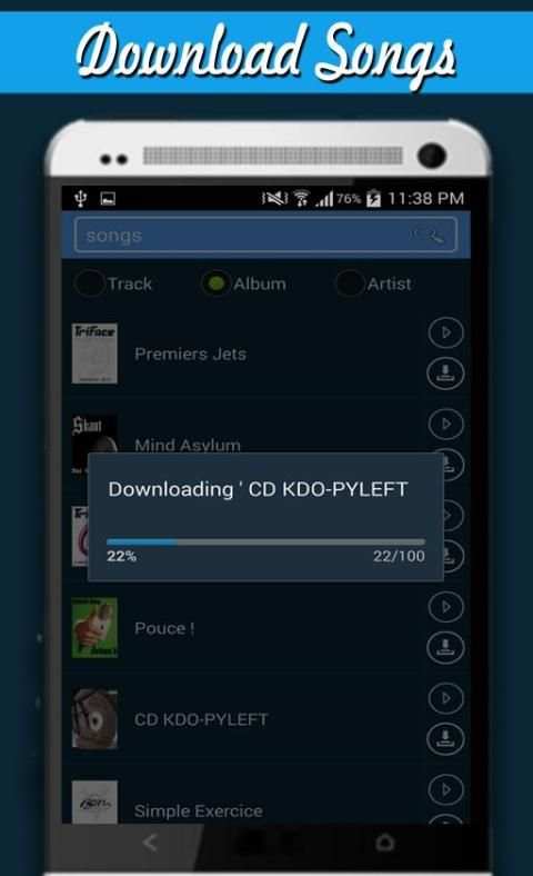 Fast Mp3 Downloader screenshot 4