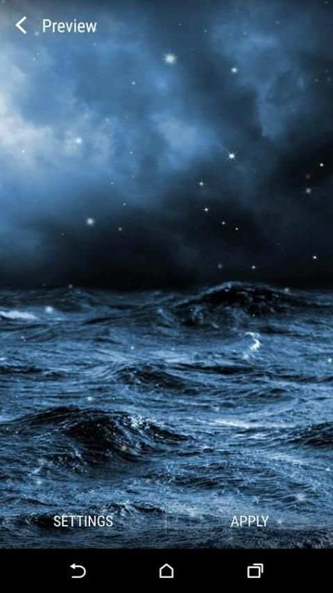 Stormy Shore Live Wallpaper स्क्रीनशॉट 1