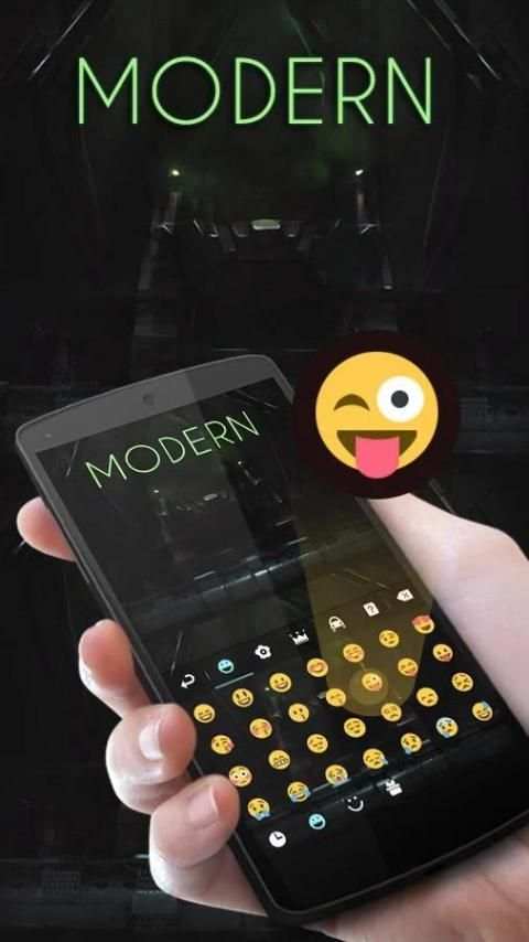 Modern GO Keyboard Theme Emoji screenshot 5