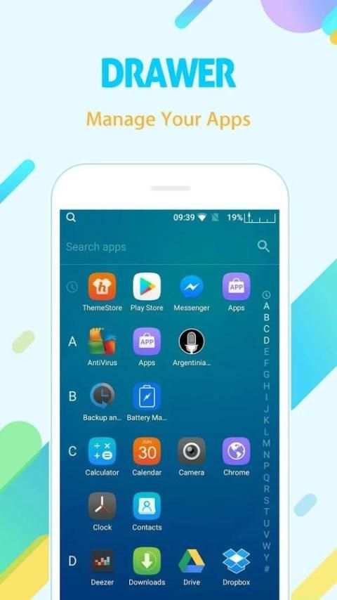 Hi Launcher - smooth scrolling screenshot 6