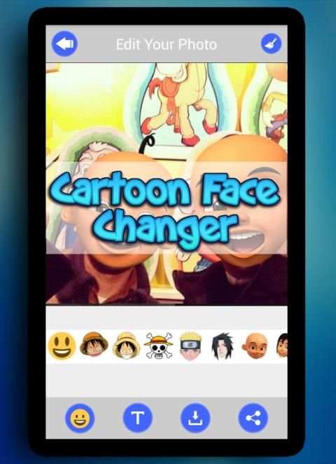Cartoon Face Changer स्क्रीनशॉट 1