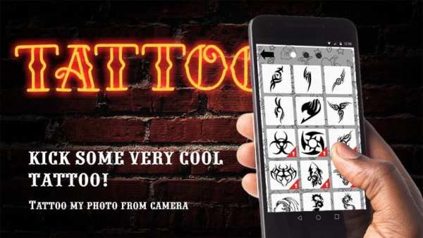 Tattoo my photo kamera screenshot 1