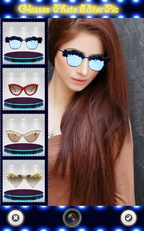 Glasses Photo Editor Pic screenshot 5