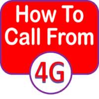 How to call from 4G VoLTE on 9Apps