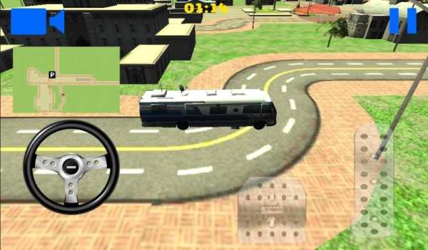 Bus Parking Mania 3d 2015 screenshot 4