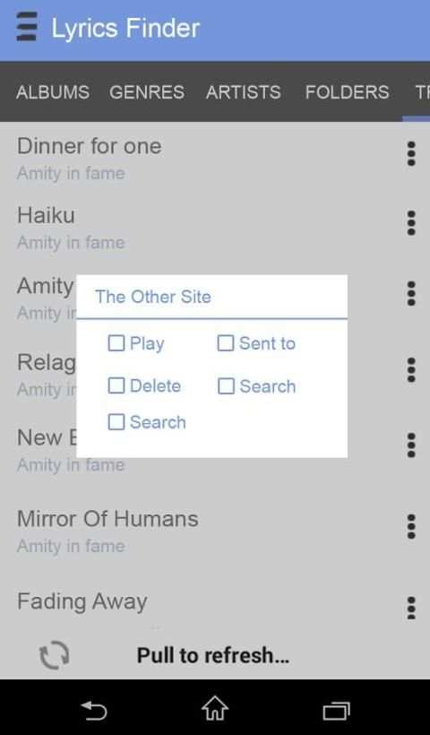 MusicLyrics Pro screenshot 3