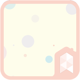 Pastel Round Icon Widget theme أيقونة