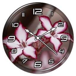 Lily Flower Clock Live WP