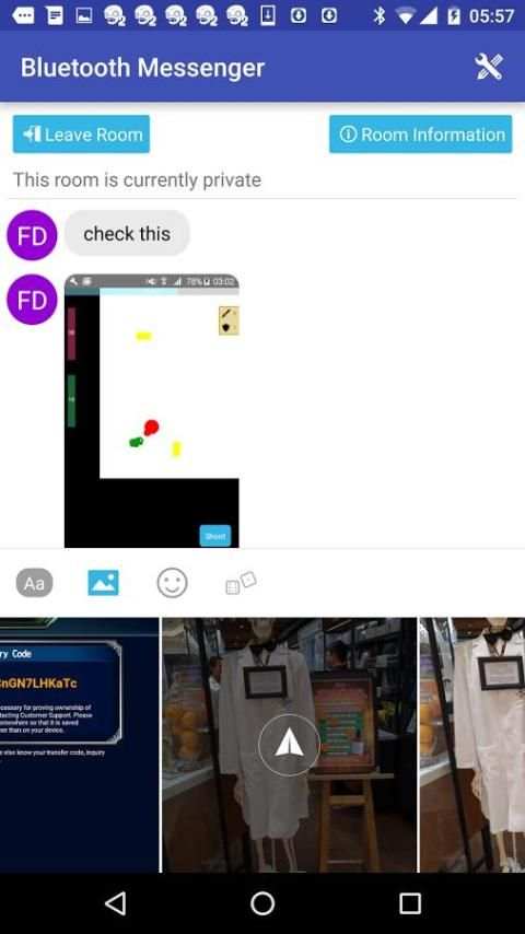 Bluetooth Messenger screenshot 4