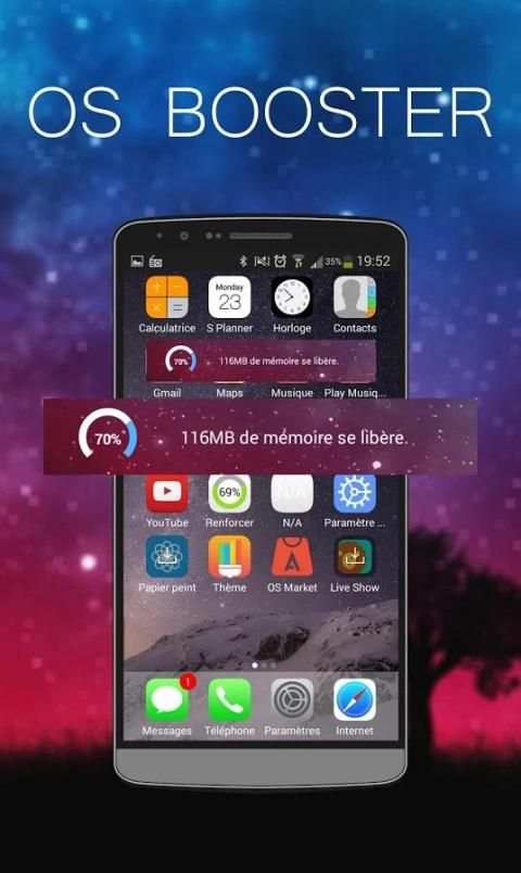 OS 10 Launcher for Iphone 7 screenshot 2
