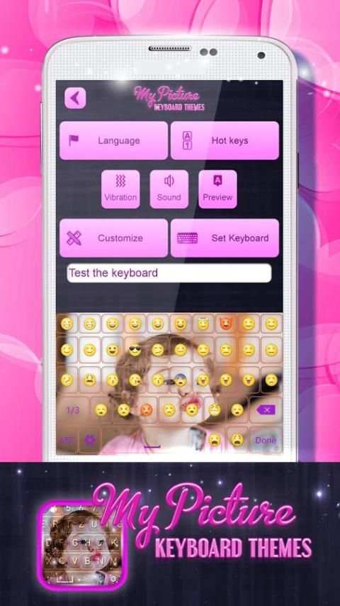 My Picture Keyboard Themes скриншот 1
