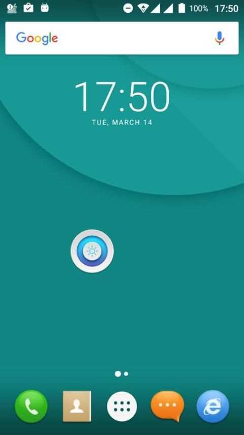 Flashlight LED Widget скриншот 2