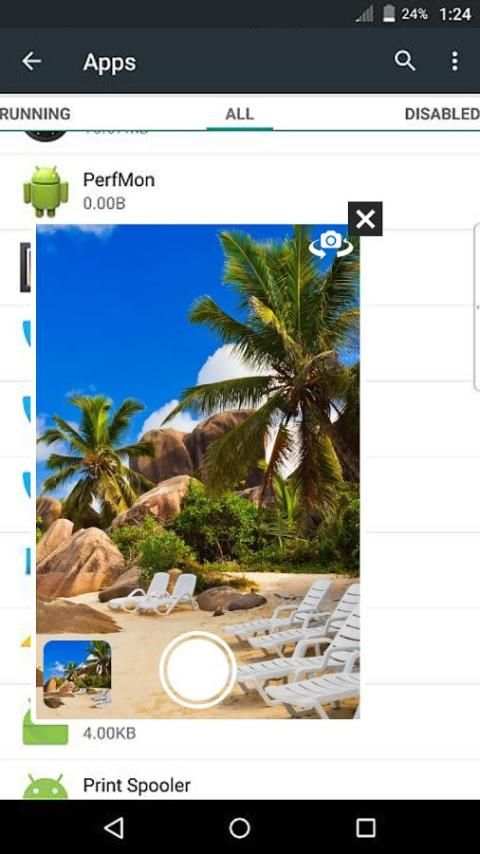 Mengambang Kamera Rekam Layar screenshot 2