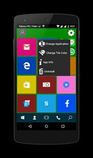 Launcher Metro 10 Style screenshot 2
