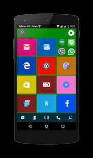 Launcher Metro 10 Style screenshot 1