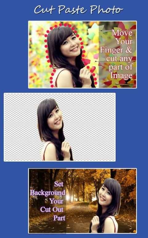 Cut Paste Photo Editor 2 تصوير الشاشة