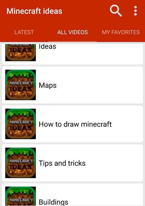 Ideas para Minecraft स्क्रीनशॉट 3