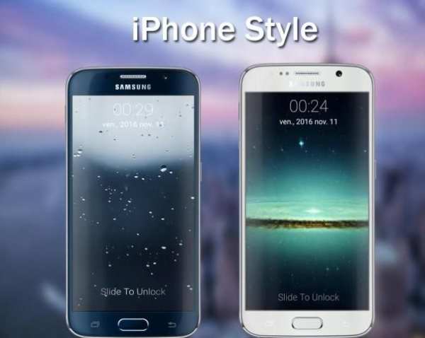 Lock screen Phone 7 - OS 10 скриншот 4