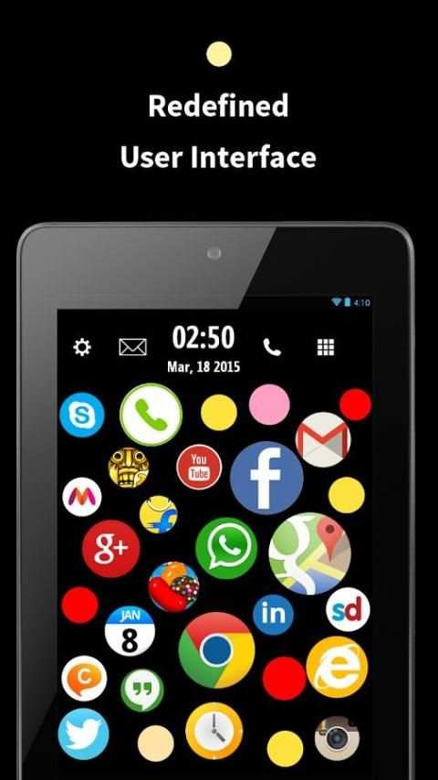 Bubble Screenlock Launcher 3 تصوير الشاشة