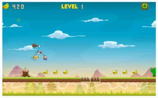 Oggy Adventure Temple Run स्क्रीनशॉट 2