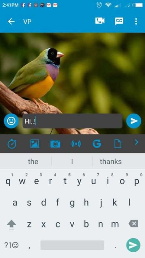 Dual BBM+ Transparent screenshot 3