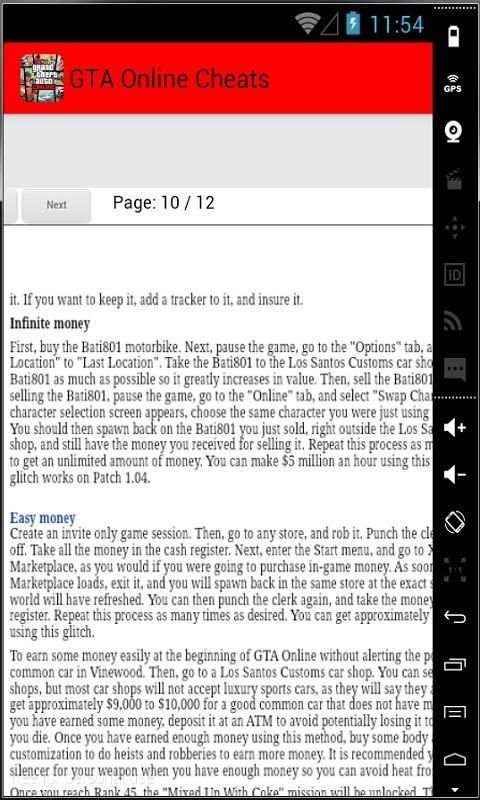 GTA Online Cheats screenshot 2