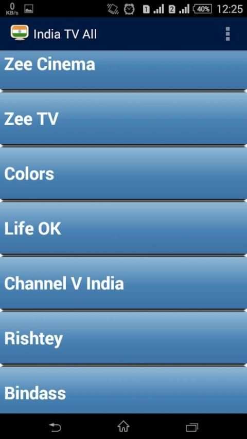 Indian Live TV All Channels HD скриншот 3