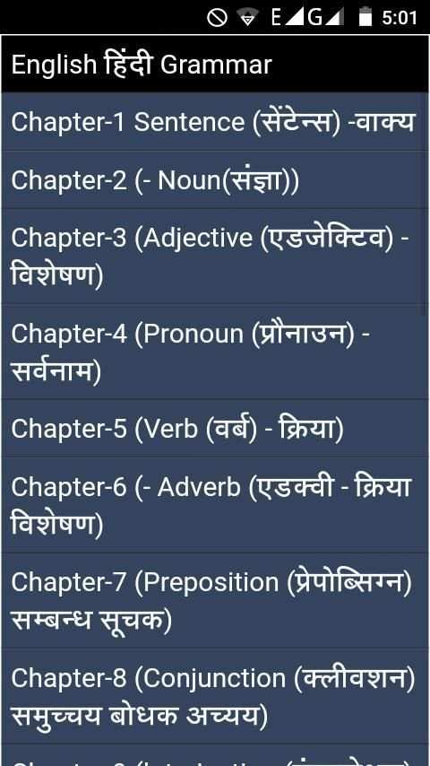 Easy Learning English Grammar скриншот 7