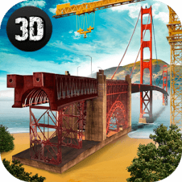 Golden Gate Bridge Builder Sim आइकन