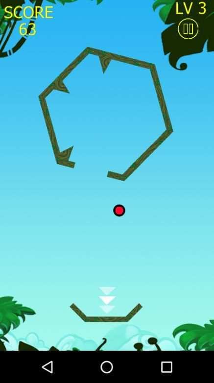 Jungle Ball Escape скриншот 1