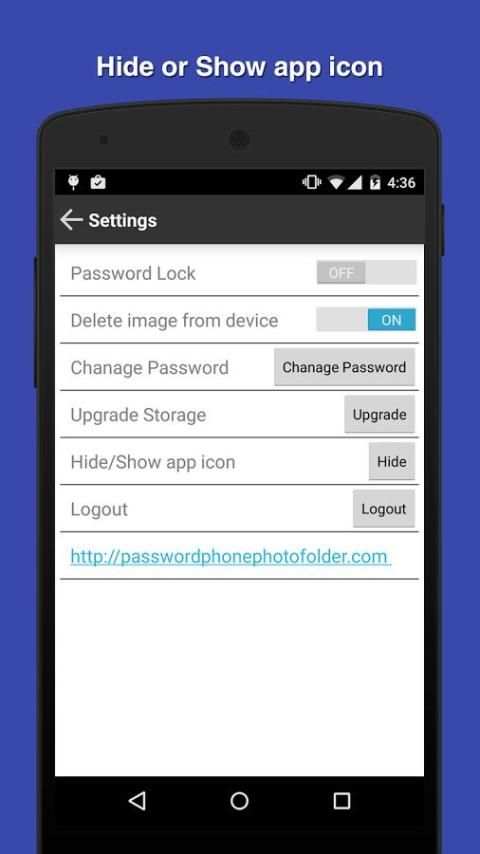 Password Lock Photo Gallery screenshot 1