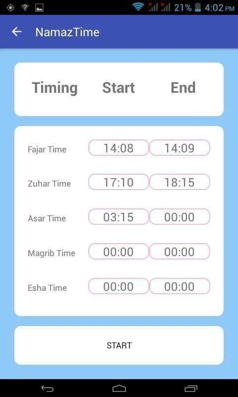 NamazTime 2.0 screenshot 1