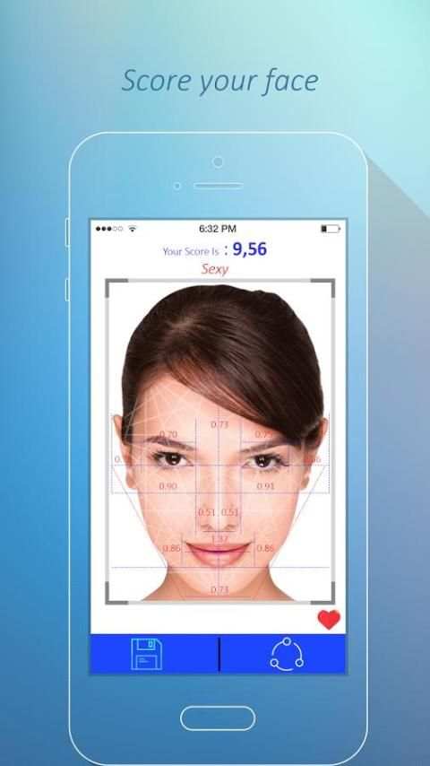 Face Beauty Meter Golden ratio скриншот 2
