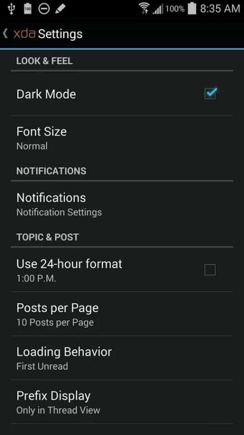 XDA Premium 2 تصوير الشاشة