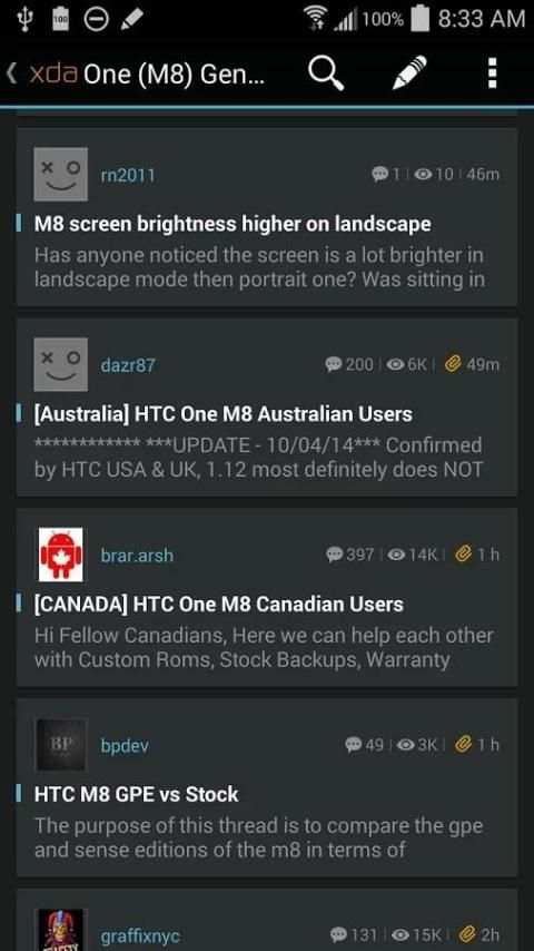 XDA Premium 4 تصوير الشاشة