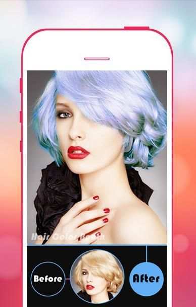 Hair Color Changer скриншот 6