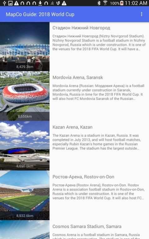 MapCo Guide: 2018 World Cup screenshot 6