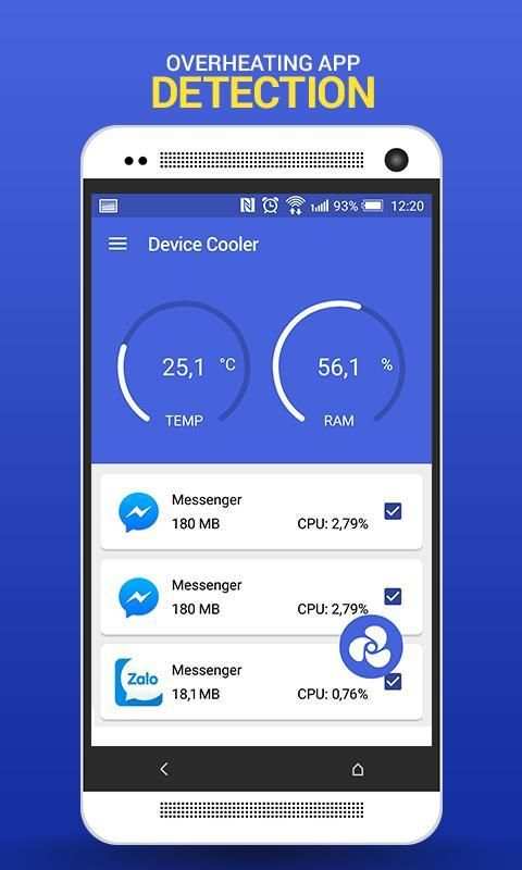 Cool Down Phone -Device Cooler स्क्रीनशॉट 2